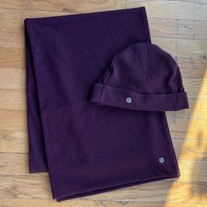 Lululemon Hat + Scarf